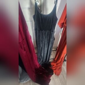 Velvet jumpsuit